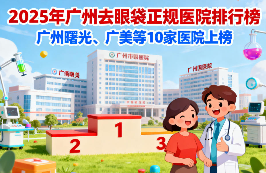 广州去眼袋的正规医院排行榜