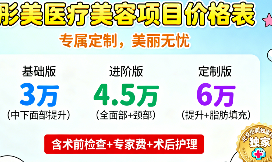 潘彦龙V美减龄面部提升的三大核心技术优势