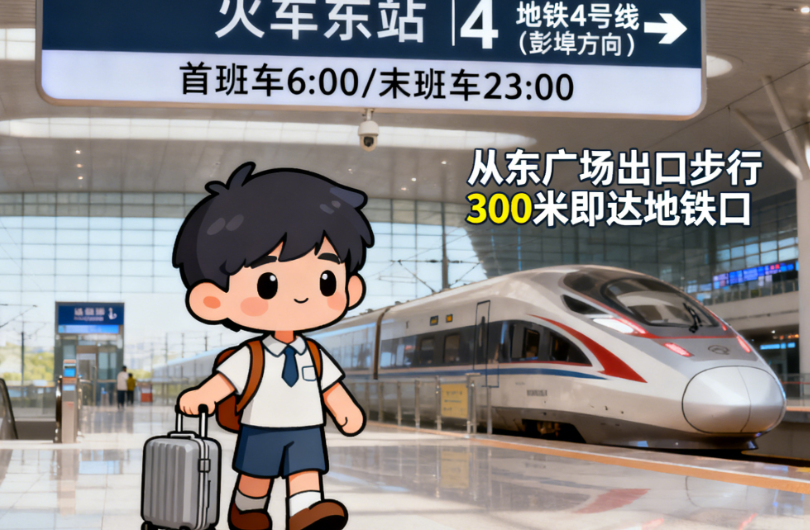 杭州东站到清锴医疗美容地铁实测